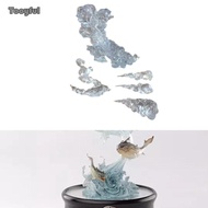 Tooyful Realistic Smoke Effect Diorama, Cloudy Mist Effect, Creative Accessory for Doll Scene, Actio