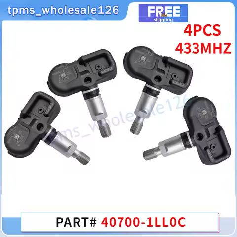 4PCS/Lot Car Tire Pressure Monitor Sensor 40700-1LL0C For INFINITI M35H M30D NISSAN PATROL MICRA TPM