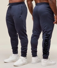 Genuine New product Gymshark Mens Sports Pants Jogger Gym Muscle Bodybuilding Casual Pants Cotton Pr