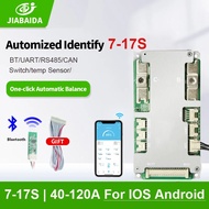 JBD BMS Smart BT 7S-17S 8S 24V 12S 13S 36V 48V 100A 120A LiFePo4 Li-ion LiFePo4 Balance Current BMS