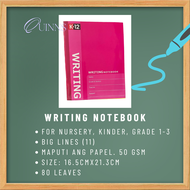 Writing Notebook Big Space (Nursery, Kinder, Grade1-3) No PCover