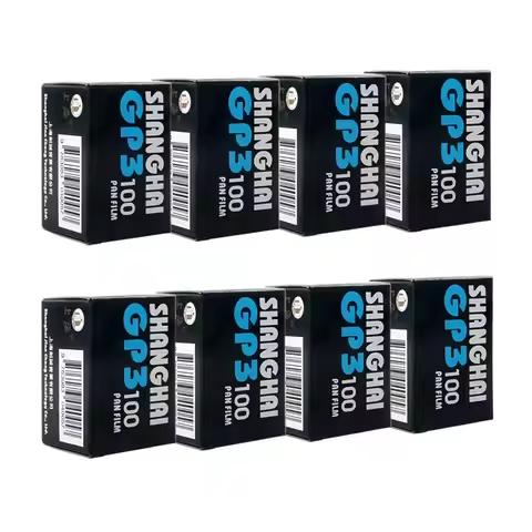 1/3/8 Rolls Shanghai Black &Amp; White GP3 135/36 35mm Film DIN ISO 100 B/W B&W Freshest New 35mm Fi