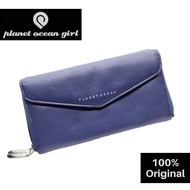Dompet Wanita Panjang Planet Ocean Girl DPG 611350 Biru Navy Original