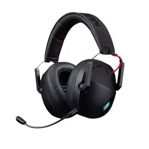MAD CATZ PILOT 5 Wired Gaming Headset 7.1 Surround Sound Mixing Anc Dynamic RGB Pc Gamer Game Earpho