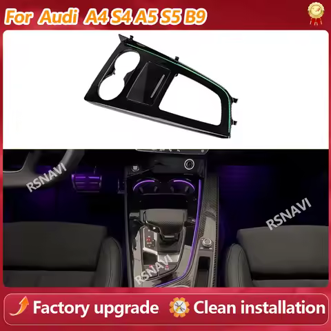 32 colors Piano Black Center Console Ambient Light for Audi A4/S4/A5/S5 B9, A4 A5 Saddle Ambient lig