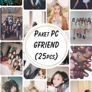 (CONTENTS OF 25 PCS) GFRIEND Sowon Yuju Yerin Umji Eunha SinB Photocard Package