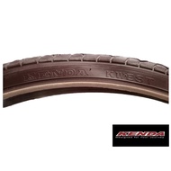 【hot sale】 kenda Bicycle Tire# 26 x 1.25 kwest dark Brown