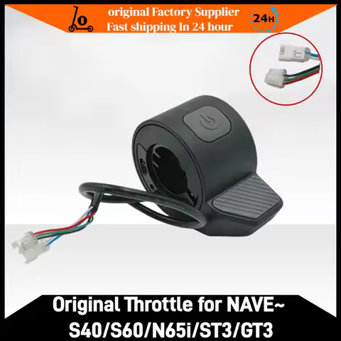 Thumb Throttle Accelerator, Throttle Finger Replacement Parts for Navee S40 S60 N65i ST3 GT3 Electri