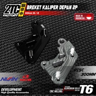 NISSIN RCB CNC 2TC 2P CALIPER BRACKET NINJA SS R DISC 300 NINJA RR DISC 320 2TC FACTORY 2TC