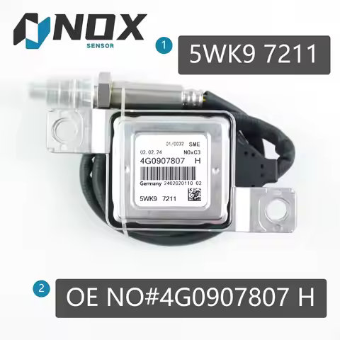Nox Sensor For Audi A6 S6 A7 S7 4G 3.0TDI Quattro Diesel 5WK97211 4G0907807H Car Replacement Parts