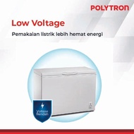 Chest Freezer Polytron Pcf 118 [100 Liter] / Freezer Box Polytron