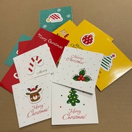 Christmas Three-fold Greeting Card with Envelope XMAS Gift (Random Design)