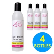 Zazie Acetone Free Nail Polish Remover 250ml (4 Bottles)