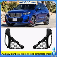 1Pair Car Front Bumper Fog Light Lamp Grille Trim Cover for  X1 U12 20Li 25Li 2023-2024 51115A1E5B7 