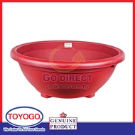 TOYOGO Short Wide Medium Flower Pot Garden Stand Outdoor Indoor Plant Deco Home (GP3206B)Pasu bunga 