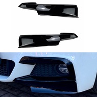 [UNHJ] F35 F31 F30 BMW 3ชุด M Sport 2012-2018กันชนหน้ารถยนต์ Spoiler Lip ชุดแต่งรถ ABS แผ่นพลาสติกป้