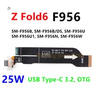 USB Charging Dock Flat Cable For Samsung Galaxy Z Fold6 5G F956B F956 Tail Plug Small Board Charg Co
