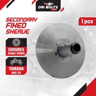 B6H-E7660-00 Yamaha Original NVX V2 Secondary Fixed Sheave Comp Pulley Belakang CVT Belting