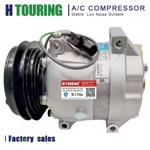 For R140LC-9 R300-9 R210LC-9 Excavator Ac Air Conditioner Compressor 11Q6-90040 11Q6-90041 11N8-9204