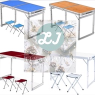 Folding Table 120CM X 60CM Folding Table Suitcase BEST Multipurpose Exhibition Selling Table