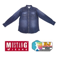 Mustang Denim Tshirt Long Sleeve Season Men Fashion Casual Wear M777-01501