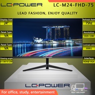 [Best Seller] LC-POWER Monitor | 23.8" FHD (1920x1080) VA display Anti-glare | Low Blue Light | Tilt Stand | 72% NTSC 250 nits 75 Hz | AMD FreeSync | 3Y Warranty