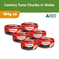【hot sale】 Century Tuna Chunks in Water 184g Pack of 6