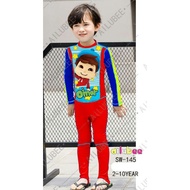 🔥REASYSTOCK🔥 SW145 OMAR HANA SWIMMING SUIT 2Y 3Y 4Y 5Y 6Y 7Y 8Y 9Y 10Y 11Y