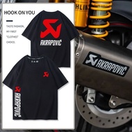 蝎摩托车短袖衣服4.21夏akrapovic排气骑行赛车服热销款机车男女Motogp