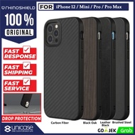 Case For iPhone 12 Pro Max 12 Mini RhinoShield SolidSuit Shockproof Case - 12 or 12 Pro, Classic Black