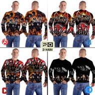 Crewneck Black Veil Brides Band Sweater Fullprint Polyester Jersey Material | BVB-872499504