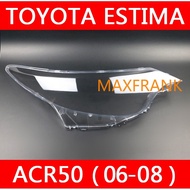 FOR Toyota Estima ACR50 （06 -08）06 07 08 HEADLAMP COVER HEADLIGHT COVER LENS HEAD LAMP COVER ฝาครอบไ