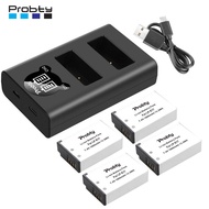 LPE17 LP-E17 Battery+Dual USB Charger for Canon EOS R8,Rebel T8i, T7i, T6i, T6s, SL2, SL3, EOS M3, M