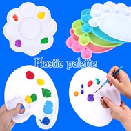 Plastic Palette White Tray Paint Palette Acrylic Watercolor Gouache Toner Box Pigment Painting Art Tools Painting Tray