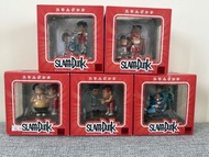 全新 2012 Slam Dunk 男兒當入樽 Q版人物擺設 全套5盒 櫻木花道 流川楓 赤木剛憲 宮成良田 三井壽 晴子 安西教練