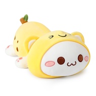 Onsoyours Cute Kitten Banana Cat Plush Toy Stuffed Animal Kitty Soft Banana Plushie Pillow for Kids