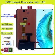Original AMOLED For Honor X9b Honor X50 LCD Display Touch Screen With Frame Replacement