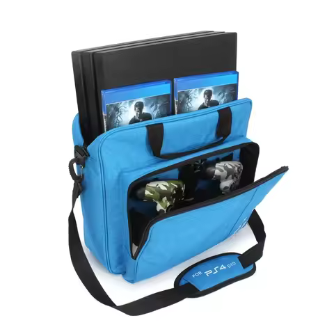 New for PS4 / PS4 Pro Slim Game Sytem Bag Original Size for PlayStation 4 Console Protect Shoulder C