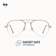 Baobab Eyewear | LEWIS Gadget Safe Glasses | Anti Radiation Eyeglasses For Men and Women Pilot