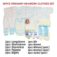 36pcs Package Set Newborn Infant Clothes Ordinary Clothes