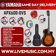 Yamaha APX600 Thinline Cutaway Acoustic-Electric Guitar with Pickup  ( APX-600 / APX600 )