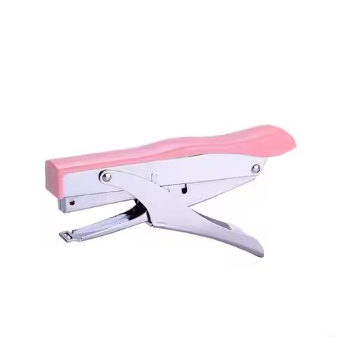 Desktop Stapler Paper Binding Machine Stapler Colorful Paper Binding Stapler