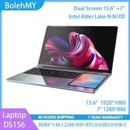 SZ BOX Dual Screen Laptop 15.6" +7" Intel Alder Lake-N N100 15 inch 7 inch DDR4 WIFI BT5.0 NVME Pcie