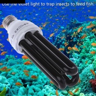 MXFASHION UV Light Bulb, AC220V E27 Base Ultraviolet Fluorescent Light, Violet Light CFL Bulb Low En