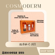 (SKINCARE) COSMODERM GLOW-C SET WITH VITAMIN C | BRIGHTENS & BOUNCY | FOR DULL, TIRED & MOODY SKIN