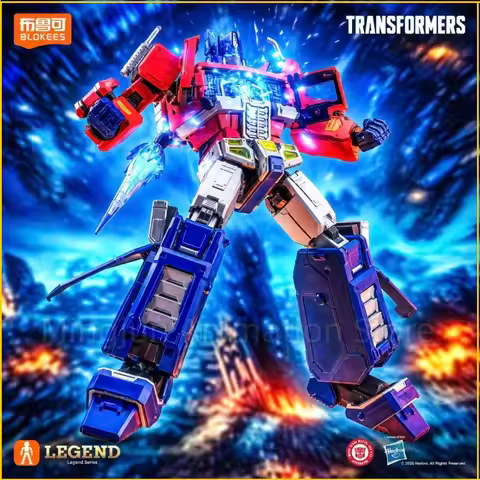 In Stock BLOKEES Transformers Legendary Edition Optimus Prime Transformers: The Movie 1986 Autobot A