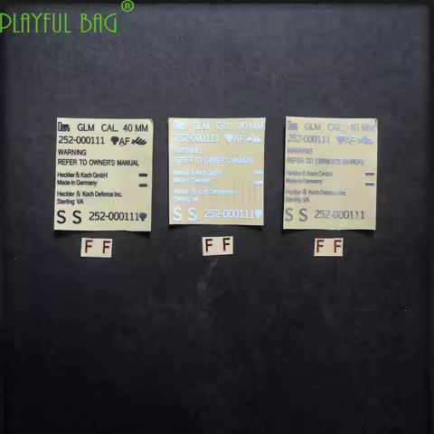 M320 Gel ball gun metal sticker Jinming 8 generation M4 under supply Gel bullet SCAR new will 416 M4