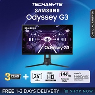 Samsung Odyssey G3 | 24" FHD | VA | 144Hz | 1ms | FreeSync Premium Flat Gaming Monitor (LF24G35TFWEXXS)