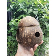 GLODOK BIRD HOUSE COCONUT SHELL BIRD HOUSE