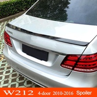 For W212 ABS E63-style Rear Trunk Wing Lip Spoiler Mercedes-Benz E-class W212 Sedan 4-Door E200 E260